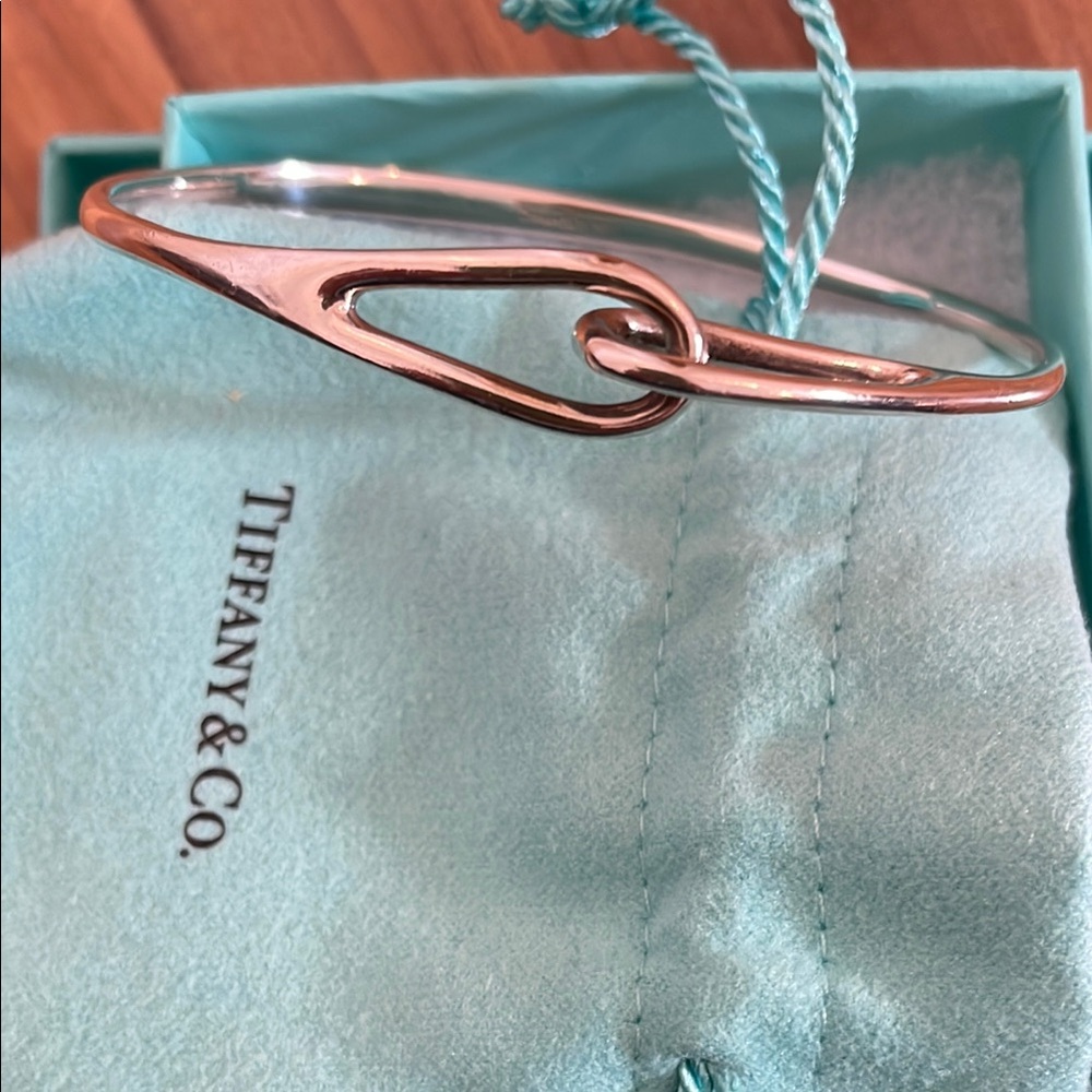 Tiffany & Co. Silver Infinity Bangle